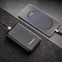 Intenso B10000 Power Bank Batería Externa 10000 mAh Polímero de Litio Negro con 1x USB-C y 2x USB-A, Indicador LED, Probada en Alemania
