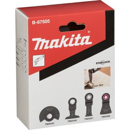 Makita Set de 4 piezas para herramientas multifunción B-67505
