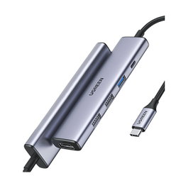Ugreen 15495 Hub USB-C 5 en 1 con 100W PD y HDMI 4K