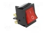 ORNO Interruptor Rocker DPST Rojo 16A/250VAC