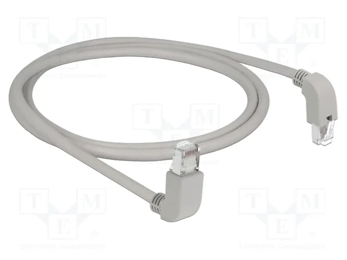 DELOCK Patch cord Cat 6 S/FTP 1m gris DELOCK Patch cord Cat 6 S/FTP 1m gris