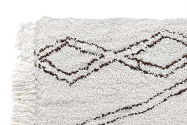 DKD Home Decor Alfombra Boho Beige 200 x 300 cm Estilo Etnik