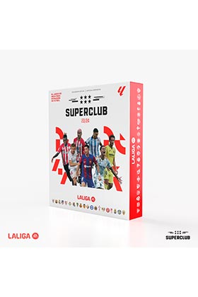 Asmodee Superclub LaLiga 2023/24 Expansión de Juego de Mesa con 240 Jugadores Reales de LALIGA EASPORTS