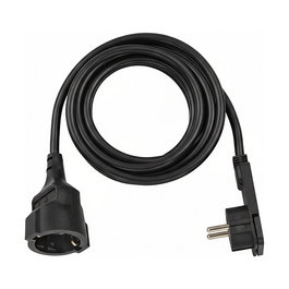 Brennenstuhl 1168980030 Verlängerungskabel 3 m H05VV-F 3G1.5 Negro