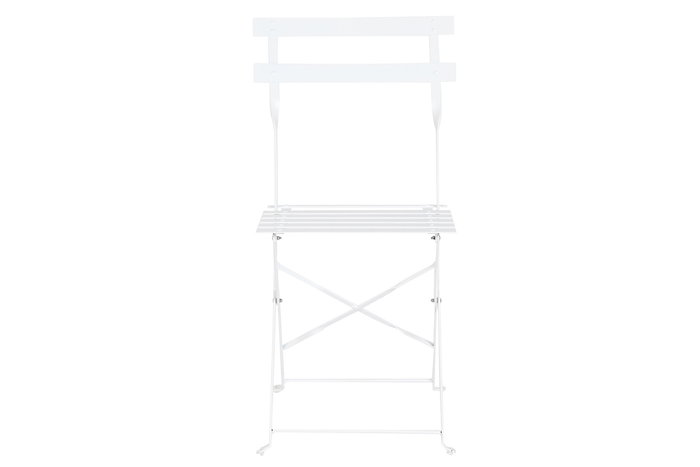 DKD Home Decor Mesa Terraza Y Jardin Blanco 60x60x71 cm Set de 3 Piezas