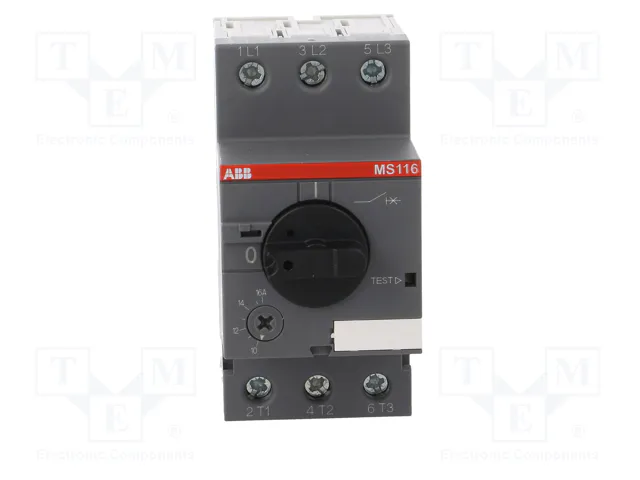 ABB MS116-16 Interruptor motorizado 7,5kW 208÷690VAC