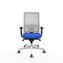 PIQUERAS Y CRESPO Silla de oficina Horna Azul y Blanco