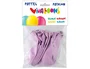 VIVALLOONS Globos Light Pastel Lila Claro Bolsa de 10 unidades