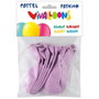 VIVALLOONS Globos Light Pastel Lila Claro Bolsa de 10 unidades