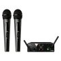 AKG Sistema Inalámbrico UHF Vocal Band ISM2/3 con 2 Micrófonos y Receptor