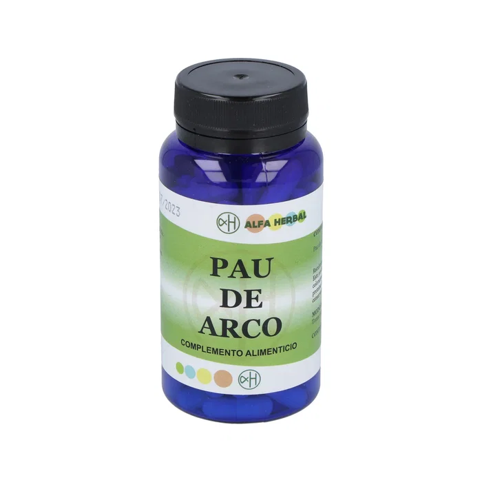 Alfa Herbal Pau de Arco 100 Cápsulas - Lapacho Suplemento Alimenticio 400 mg Alfa Herbal Pau de Arco 100 Cápsulas - Lapacho Suplemento Alimenticio 400 mg