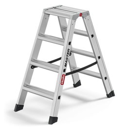 Hailo Master D100 Escalera de tijera 2 x 5 pasos