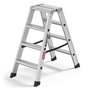 Hailo Master D100 Escalera de tijera 2 x 5 pasos