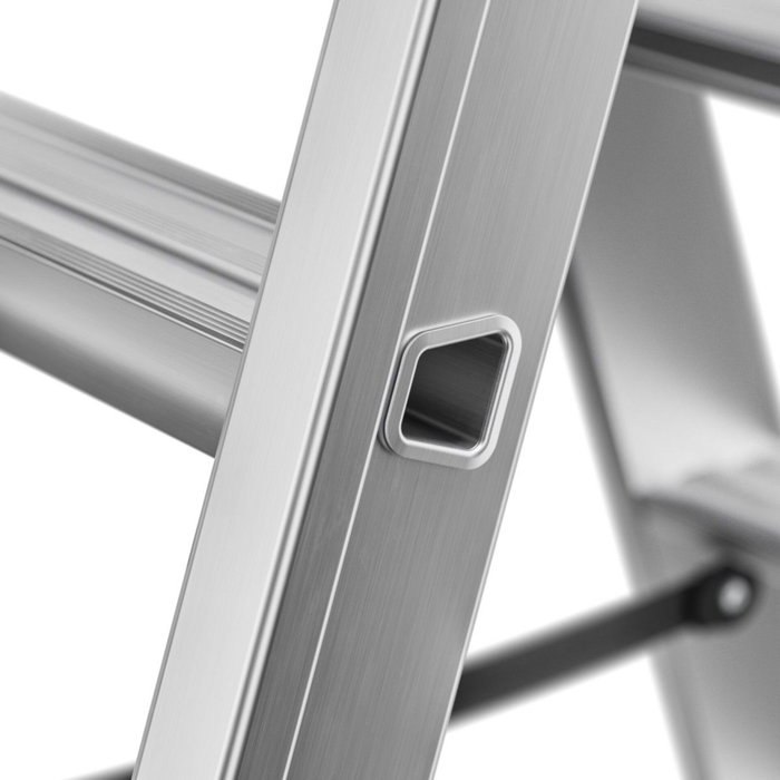 Hailo Master D100 Escalera de tijera 2 x 5 pasos
