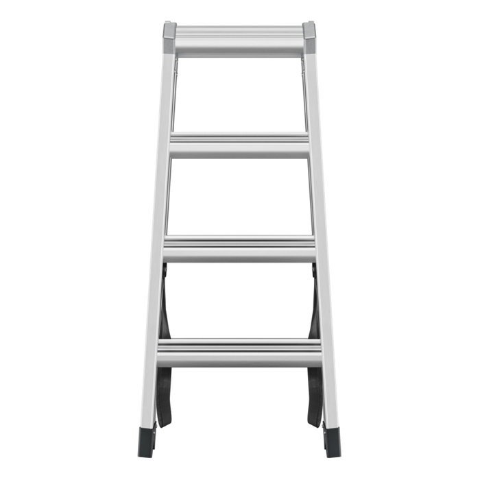 Hailo Master D100 Escalera de tijera 2 x 5 pasos