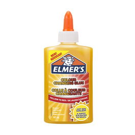 Cola Elmer´S Slime Cambiacolor Lavable 147 Ml Amarillo (Set de 3)