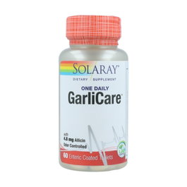 Solaray Garlicare 60 comprimidos desodorizados