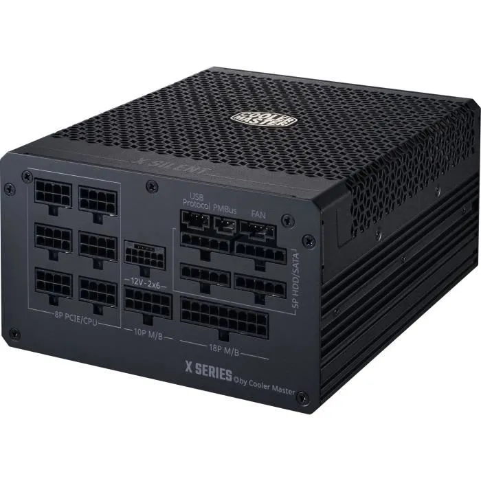 Cooler Master X Silent Edge Platinum 1100W MPSB001AZBPNBEU - Fuente de Alimentación ATX 3.1 80 Plus Platinum 230V