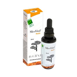 MicoVital Reishi 50 ml Complemento Alimenticio Extracto de Seta Ganoderma lucidum 100% Natural