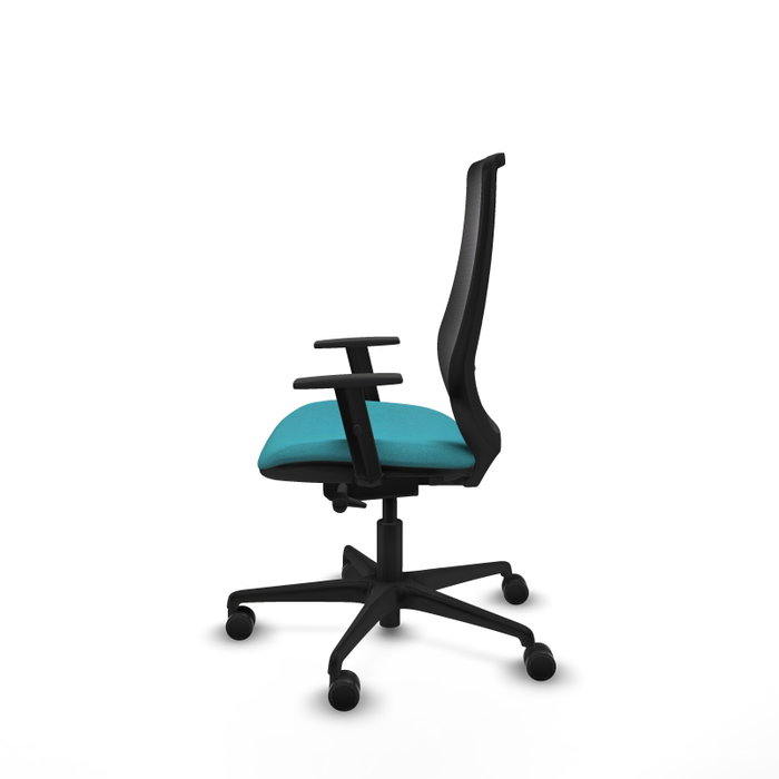 PIQUERAS Y CRESPO Silla de oficina Mardos con mecanismo Sincro/Traslack, Turquesa y Negro PIQUERAS Y CRESPO Silla de oficina Mardos con mecanismo Sincro/Traslack, Turquesa y Negro