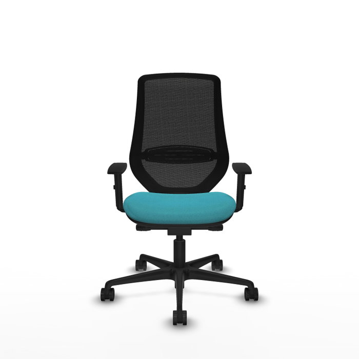 PIQUERAS Y CRESPO Silla de oficina Mardos con mecanismo Sincro/Traslack, Turquesa y Negro PIQUERAS Y CRESPO Silla de oficina Mardos con mecanismo Sincro/Traslack, Turquesa y Negro