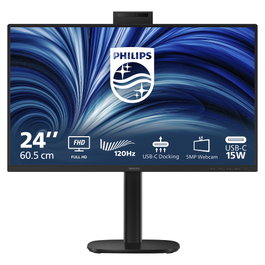 Philips 24B2U3301H/00 Monitor de 23.8 pulg. Full HD IPS 120 Hz Negro