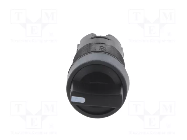 SCHNEIDER ELECTRIC Interruptor rotativo Harmony XB6 de 3 posiciones, 16mm, negro SCHNEIDER ELECTRIC Interruptor rotativo Harmony XB6 de 3 posiciones, 16mm, negro
