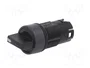 SCHNEIDER ELECTRIC Interruptor rotativo Harmony XB6 de 3 posiciones, 16mm, negro