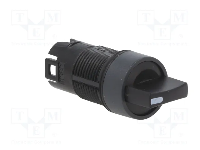 SCHNEIDER ELECTRIC Interruptor rotativo Harmony XB6 de 3 posiciones, 16mm, negro SCHNEIDER ELECTRIC Interruptor rotativo Harmony XB6 de 3 posiciones, 16mm, negro
