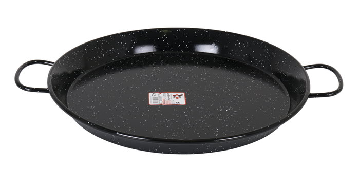 La Estrella Paellera Valenciana Jaspeada 42 cm para 10 Raciones (8 Unidades) Gesicht