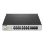 SWITCH SMART MANAGED D-LINK DGS-1100-24P - 24 PUERTOS 10/100/1000 - ALIMENTACIÓN POE (12 PUERTOS) - AUTO SURVEILLANCE/VOICE VLAN - CON VENTILADOR