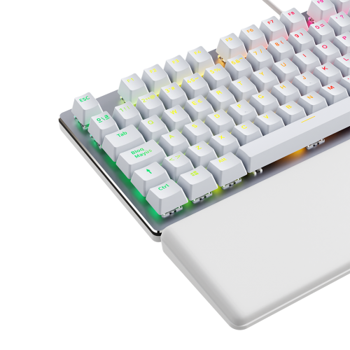 Newskill Gaming NS-KB-SERIKEV2 teclado USB QWERTY Español Blanco