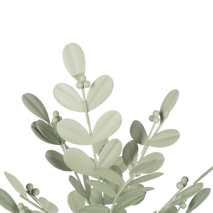 Figura Arbolito Verde Claro Metal 26 X 26 X 84 cm