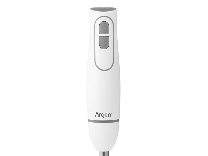ARGON Batidora de Mano 500W, Color Blanco y Gris, Uso Doméstico, 6.5x36x6.5 cm (Set de 8)