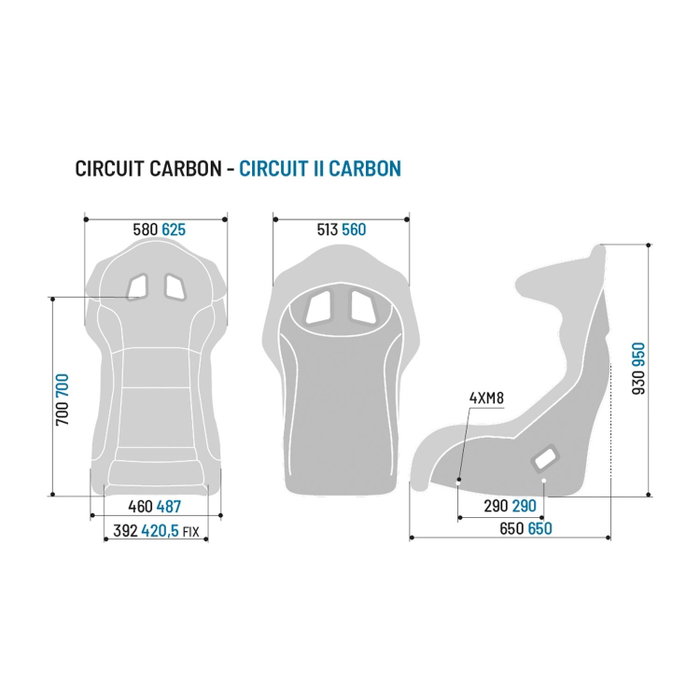Sparco Circuit II Carbon