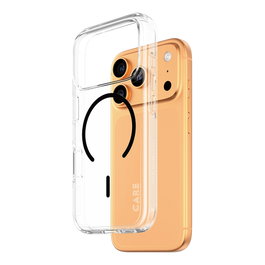PanzerGlass Urban Explorer Case Transparent w. Black MagSafe para iPhone 17 Pro