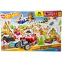 Hot Wheels JCB47 - Calendario de Adviento 2025 - 10 vehículos y 24 accesorios - Juguete para niños