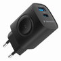 GEMBIRD TA-UC-PDQCW20-01-BK Cargador Rápido 2-en-1 Negro
