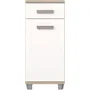 Forte Mueble de Baño VERK22Q34 90,8 x 34,8 x 40,2 cm Blanco / Roble Sonoma