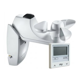Somfy 1818319 Soliris Smoove IB+ Kit con sensor de viento, Blanco puro