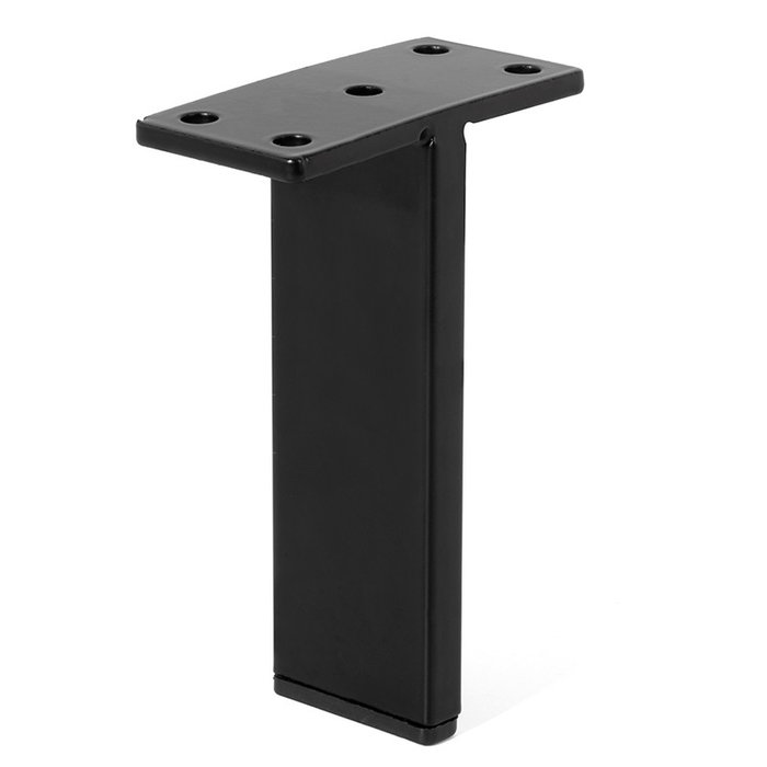 Q&Q Pata Metálica Modelo Tella Acabados Cromo y Negro Altura 100 cm