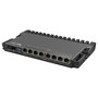 MikroTik RB5009UG+S+IN Router Negro con Ethernet WAN 2.5 Gigabit, 7 Puertos Gigabit, 1 Puerto PoE, SFP+, USB 3.2