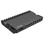 MikroTik RB5009UG+S+IN Router Negro con Ethernet WAN 2.5 Gigabit, 7 Puertos Gigabit, 1 Puerto PoE, SFP+, USB 3.2