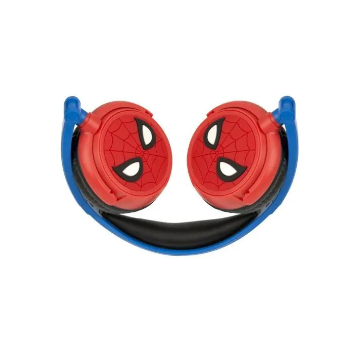 Lexibook Auriculares Estéreo Spider-Man, Potencia de Sonido Limitada, Plegables y Ajustables para Niños Lexibook Auriculares Estéreo Spider-Man, Potencia de Sonido Limitada, Plegables y Ajustables para Niños