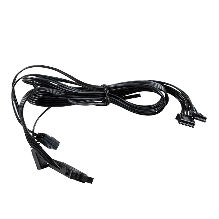 UNYKAch Candy 30 Kit de 3 Ventiladores ARGB 120mm para PC Gaming con 7 Aspas, Controladora para 6 Fans, 16 dB, 1500 RPM, 53.02 CFM, Cojinete Hidráulico - Negro (51801)