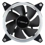 UNYKAch Candy 30 Kit de 3 Ventiladores ARGB 120mm para PC Gaming con 7 Aspas, Controladora para 6 Fans, 16 dB, 1500 RPM, 53.02 CFM, Cojinete Hidráulico - Negro (51801)