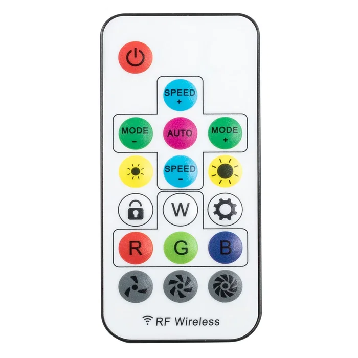 UNYKAch Candy 30 Kit de 3 Ventiladores ARGB 120mm para PC Gaming con 7 Aspas, Controladora para 6 Fans, 16 dB, 1500 RPM, 53.02 CFM, Cojinete Hidráulico - Negro (51801)