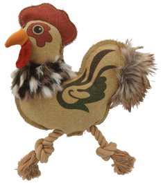 Kerbl Peluche Gallo Karl 24cm Pack de 3 Unidades
