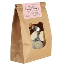 CERABELLA Velas Lamparillas, 5 Hcc, Paquete de 30 Unidades