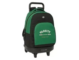 Safta Mochila Blackfit Chico Varsity con Ruedas Extraíbles, Grande, Compact, 450x330x220 mm